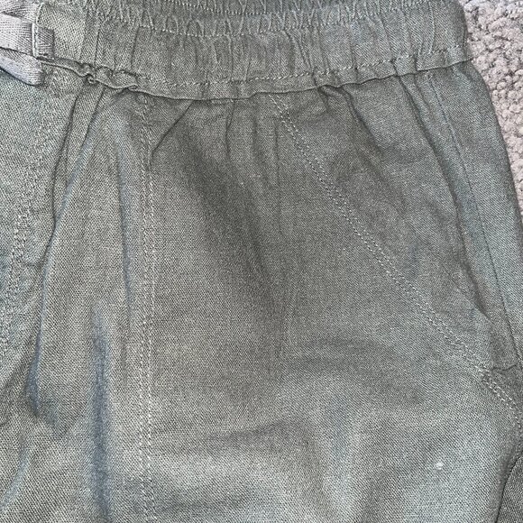 SPLENDID Angie Coastal Linen Blend Wide Leg Pull On Pants -Size L - Picture 10 of 14